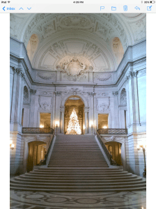 SF City Hall tree and Queen of the Castle info 001